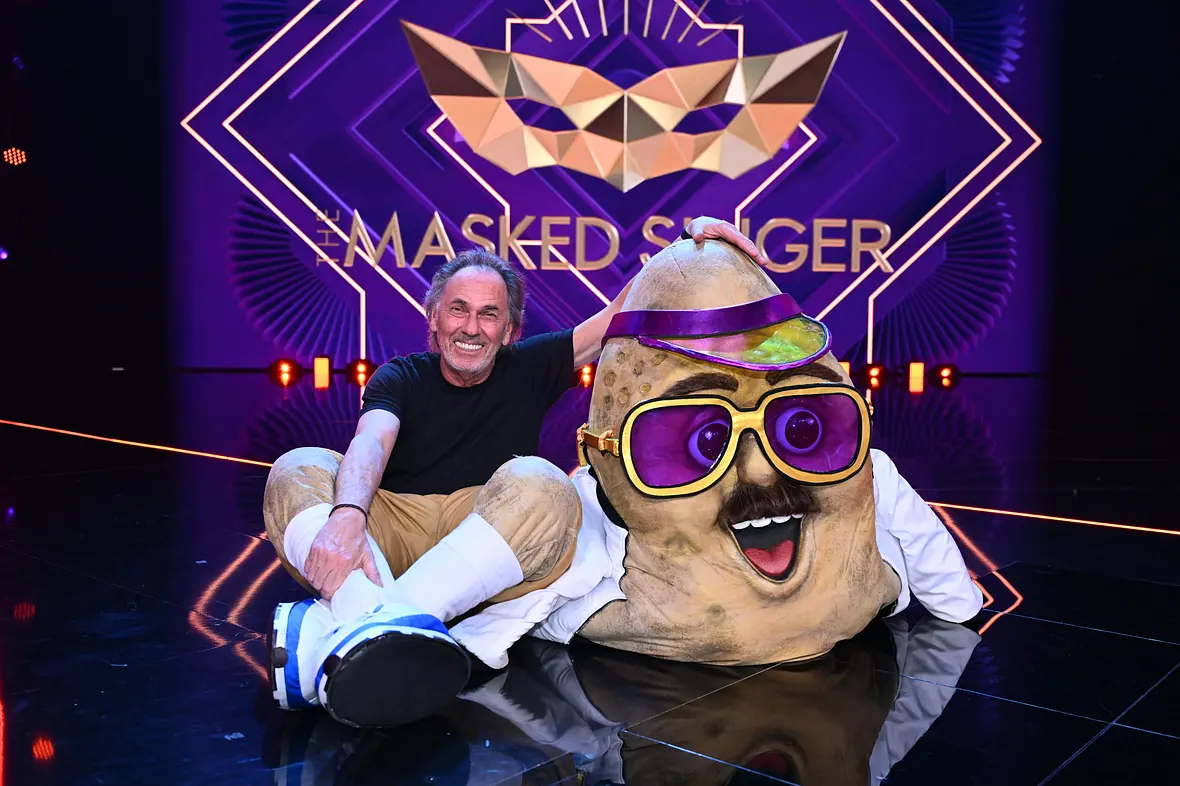 The Masked Singer: Hugo Egon Balder als die Couchpotato The Masked Singer: Hugo Egon Balder als die Couchpotato
