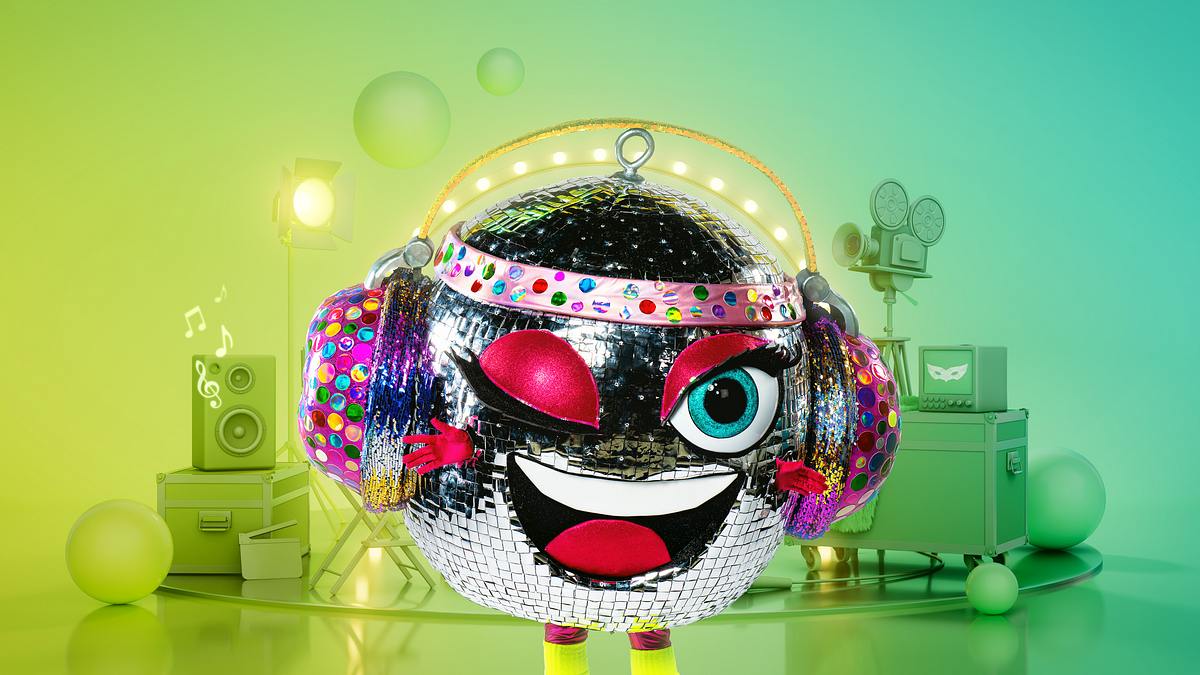 The Masked Singer-Kostüm Discokugel