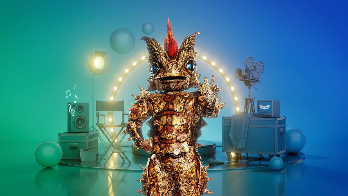 The Masked Singer-Kostüm Dornteufel