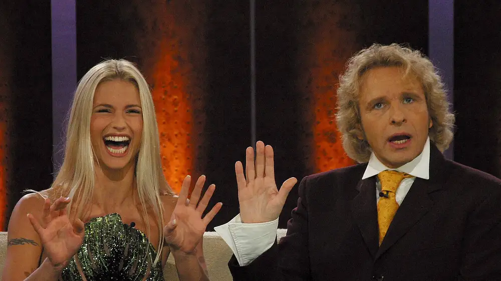 Michelle Hunziker Thomas Gottschalk Michelle Hunziker Thomas Gottschalk