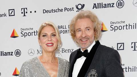 Thomas Gottschalk und Karina - Foto: IMAGO / Eventpress