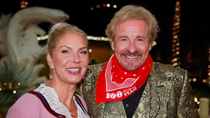 Thomas Gottschalk & Verlobte Karina Mross