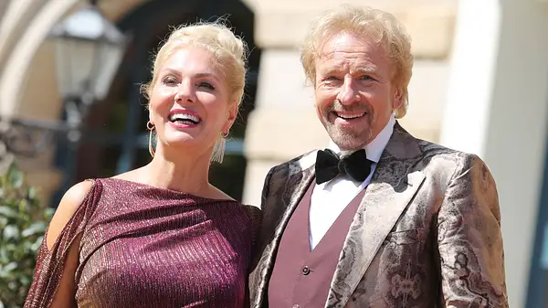 Thomas Gottschalk und Karina Mroß