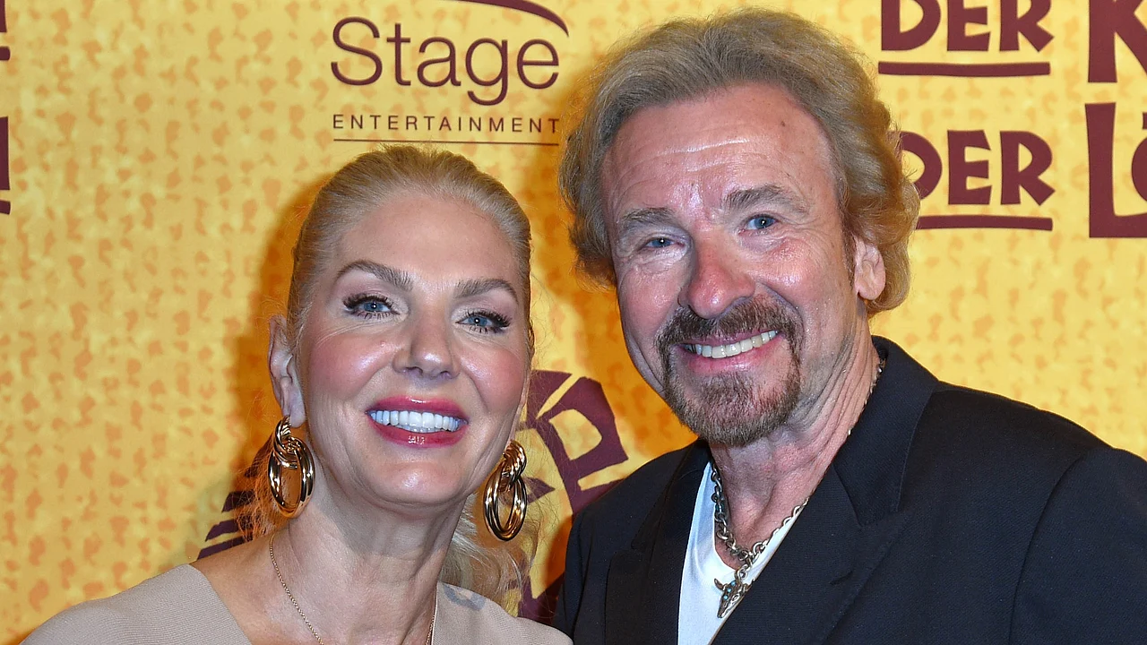 Thomas Gottschalk & Karina Mross Thomas Gottschalk & Karina Mross - Foto: Tristar Media/Getty Images