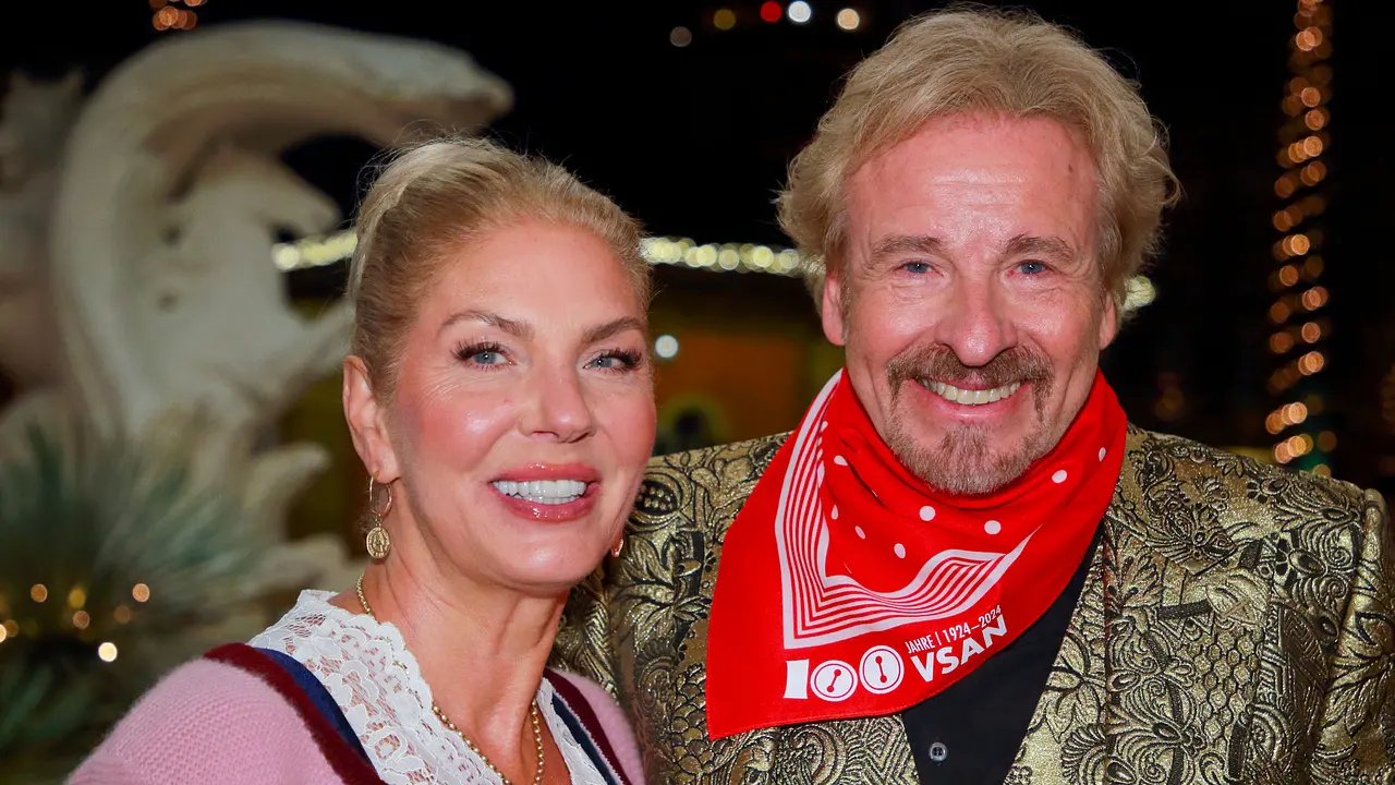 Thomas Gottschalk & Karina Mross Thomas Gottschalk & Karina Mross - Foto: IMAGO / Mandoga Media