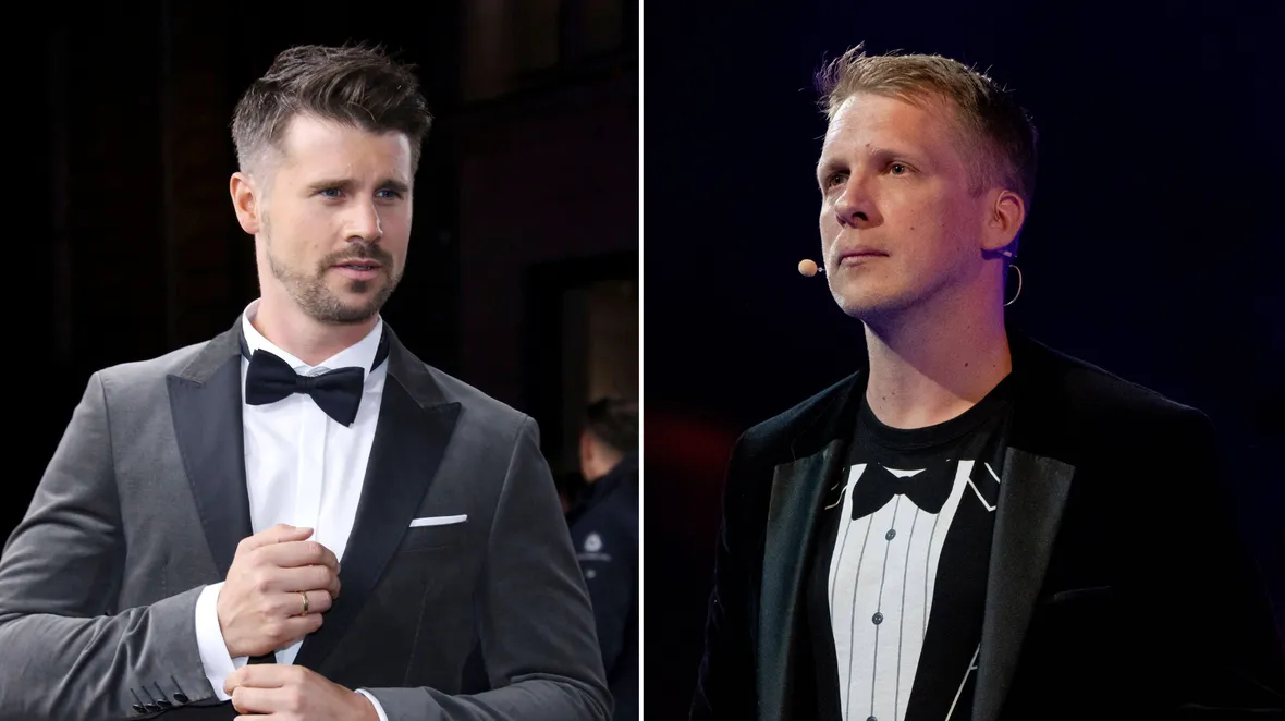 Thore Schölermann und Oliver Pocher