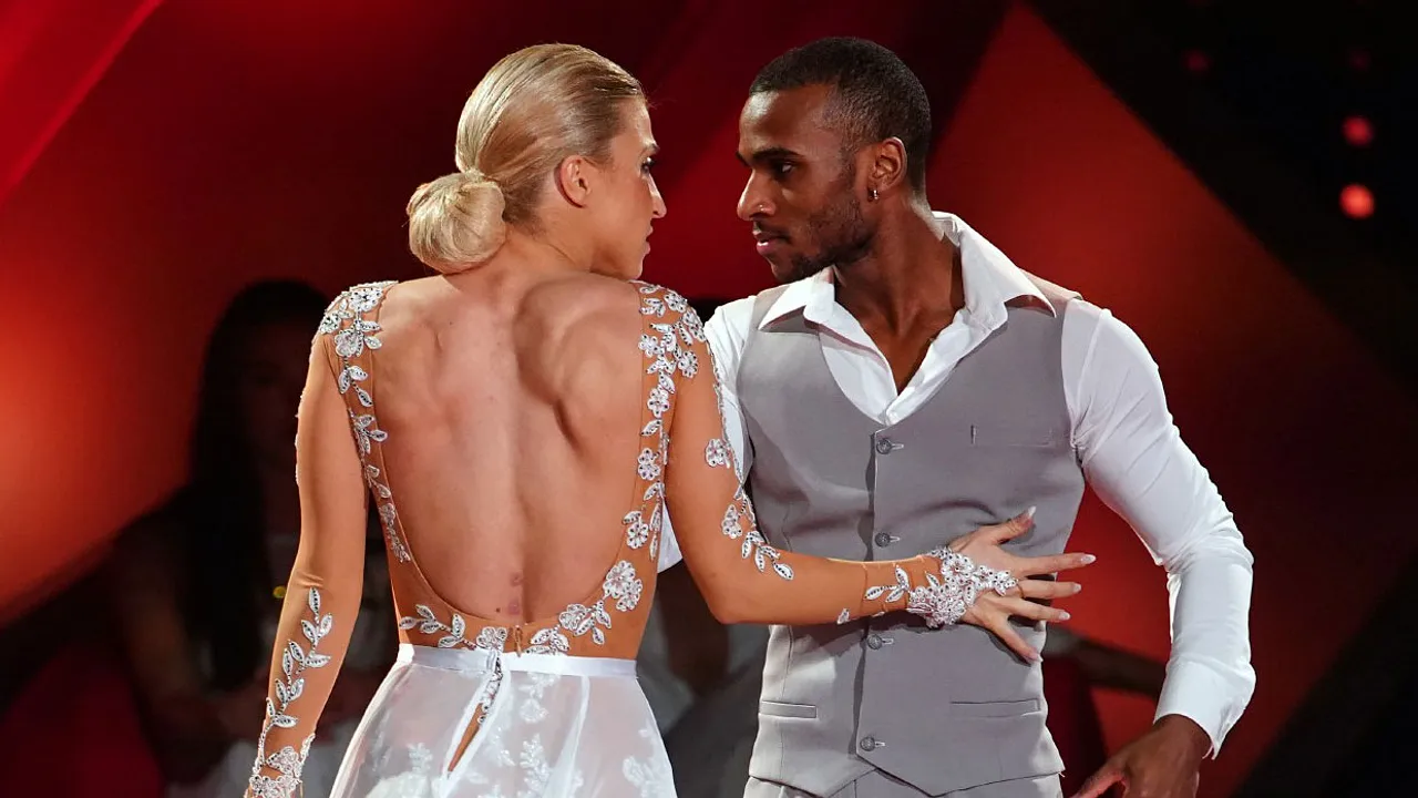 Tijan Njie und Kathrin Menzinger Tijan Njie und Kathrin Menzinger - Foto: TVNOW/ Stefan Gregorowius