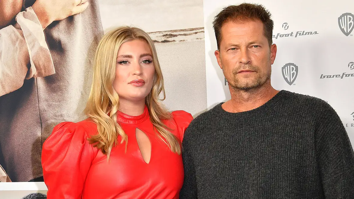 Luna Schweiger mit ihrem Vater Til auf dem Roten Teppich Luna Schweiger mit ihrem Vater Til auf dem Roten Teppich