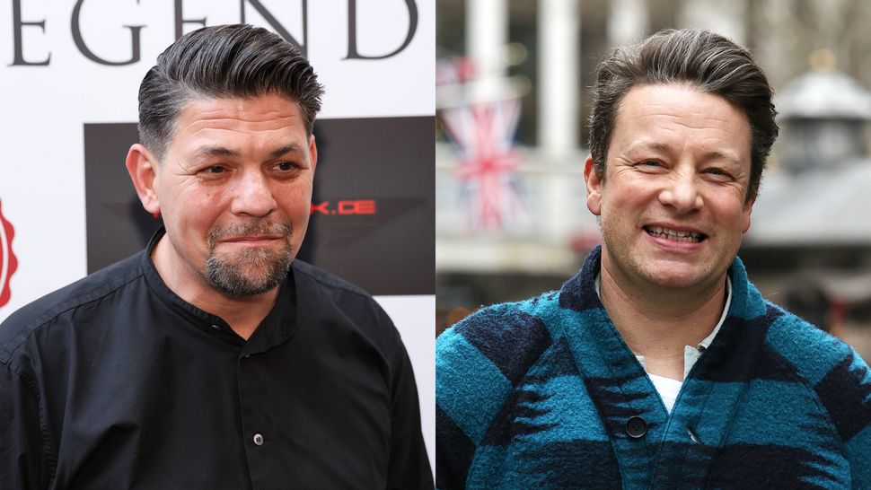 Tim Mälzer & Jamie Oliver - Foto: IMAGO / Torsten Helmke / Neil Mockford / GC Images