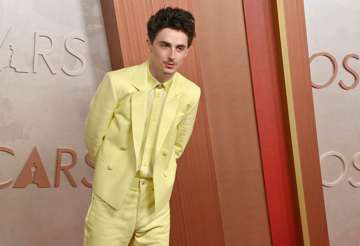 Timothée Chalamet in Givenchy