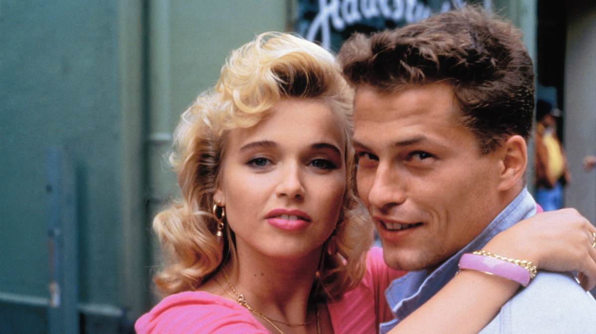 Tina Ruland & Til Schweiger 1991 in Manta, Manta