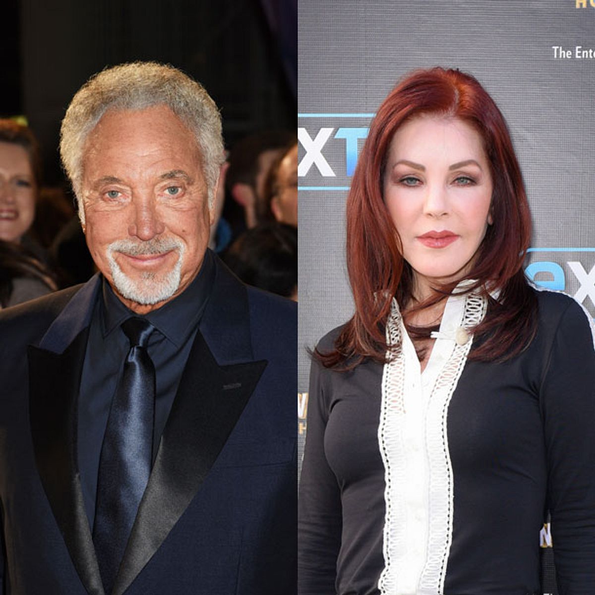 Tom Jones und Priscilla Presley