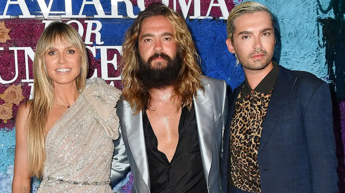 Heidi Klum, Tom und Bill Kaulitz
