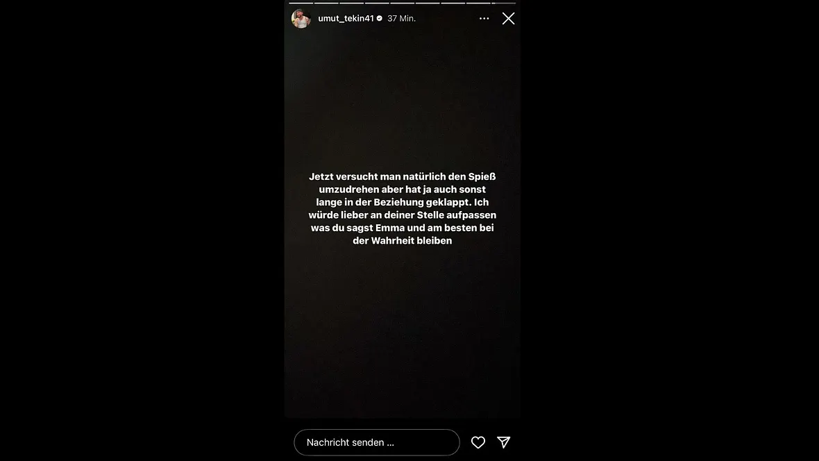 Umut Tekin Statement Untreue Umut Tekin Statement Untreue