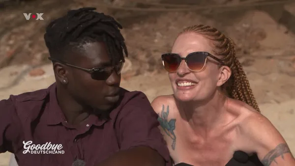 Ute Liesenberg und Kwesi bei "Goodbye Deutschland"