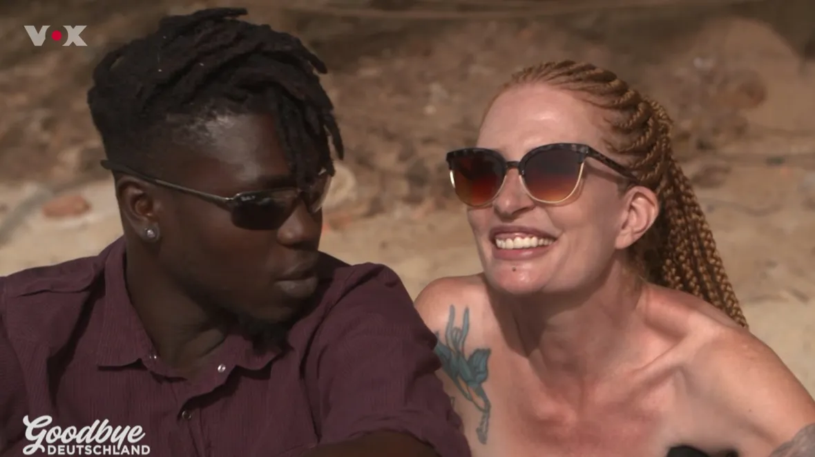 Ute Liesenberg und Kwesi heute Ute Liesenberg und Kwesi heute