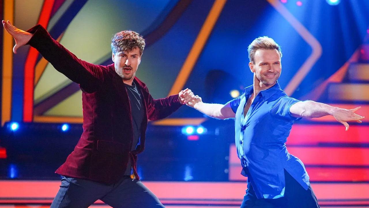 "Let's Dance"-Paar Vadim Garbuzov und Nicolas Puschmann Lets Dance-Paar Vadim Garbuzov und Nicolas Puschmann - Foto: TVNOW / Stefan Gregorowius
