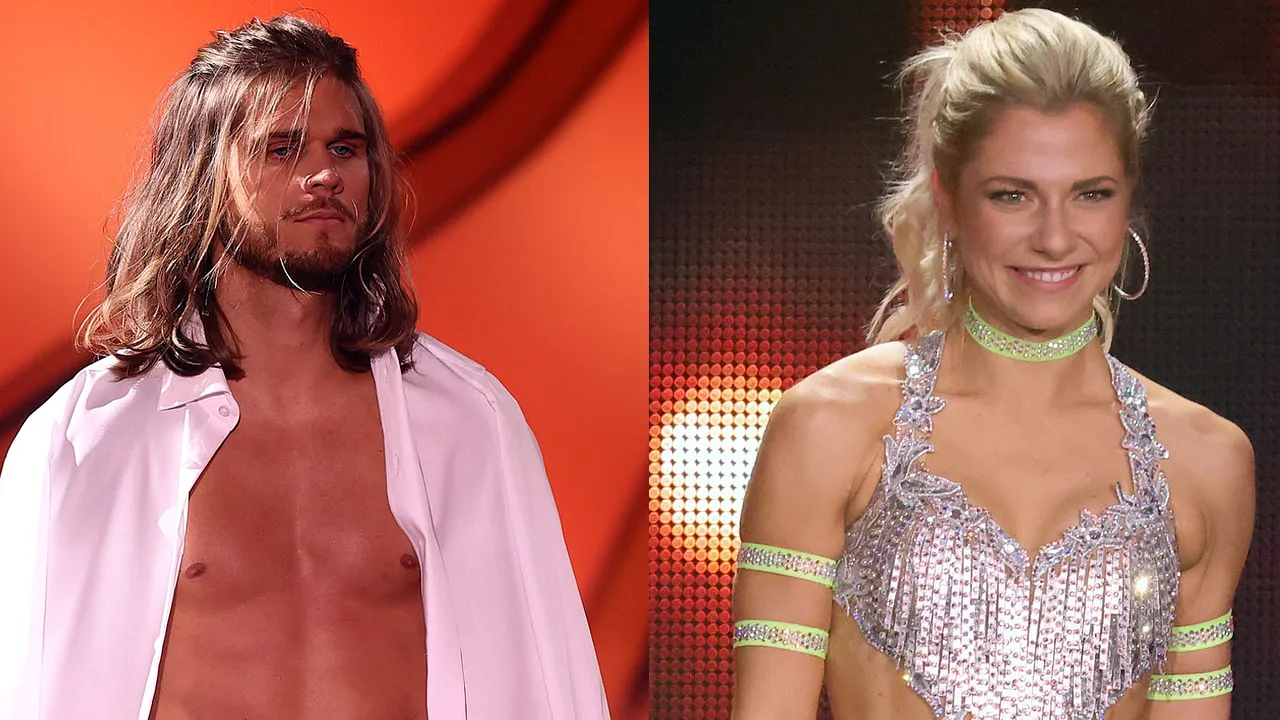 Valentina Pahde & Rúrik Gíslason Valentina Pahde & Rúrik Gíslason - Foto: Rolf Vennenbernd - Pool/ Andreas Rentz/ Getty Images (Collage)