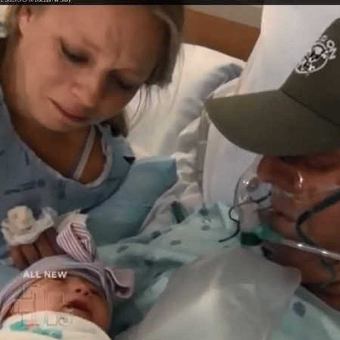 Er hielt sein neugeborenes Baby ima Arm, dann erlag er dem Krebs!