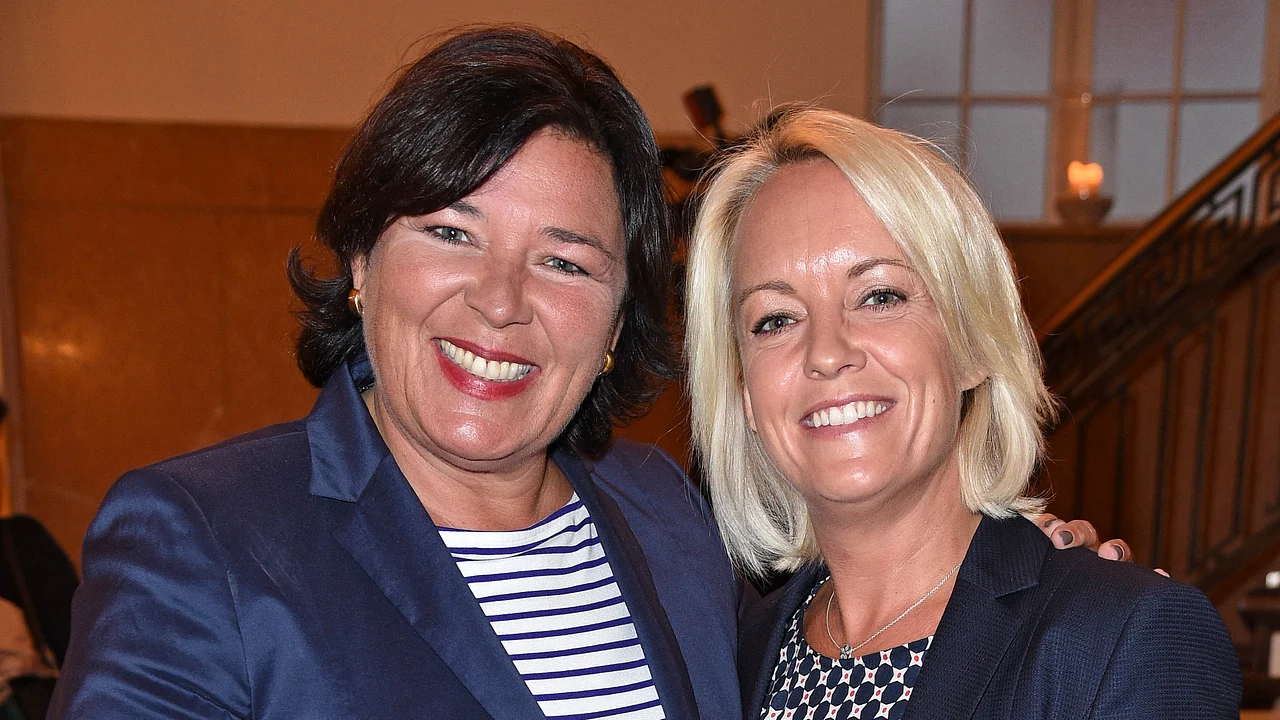 Vera Int-Veen und Ehefrau Obi Vera Int-Veen und Ehefrau Obi - Foto: Tristar Media/Getty Images