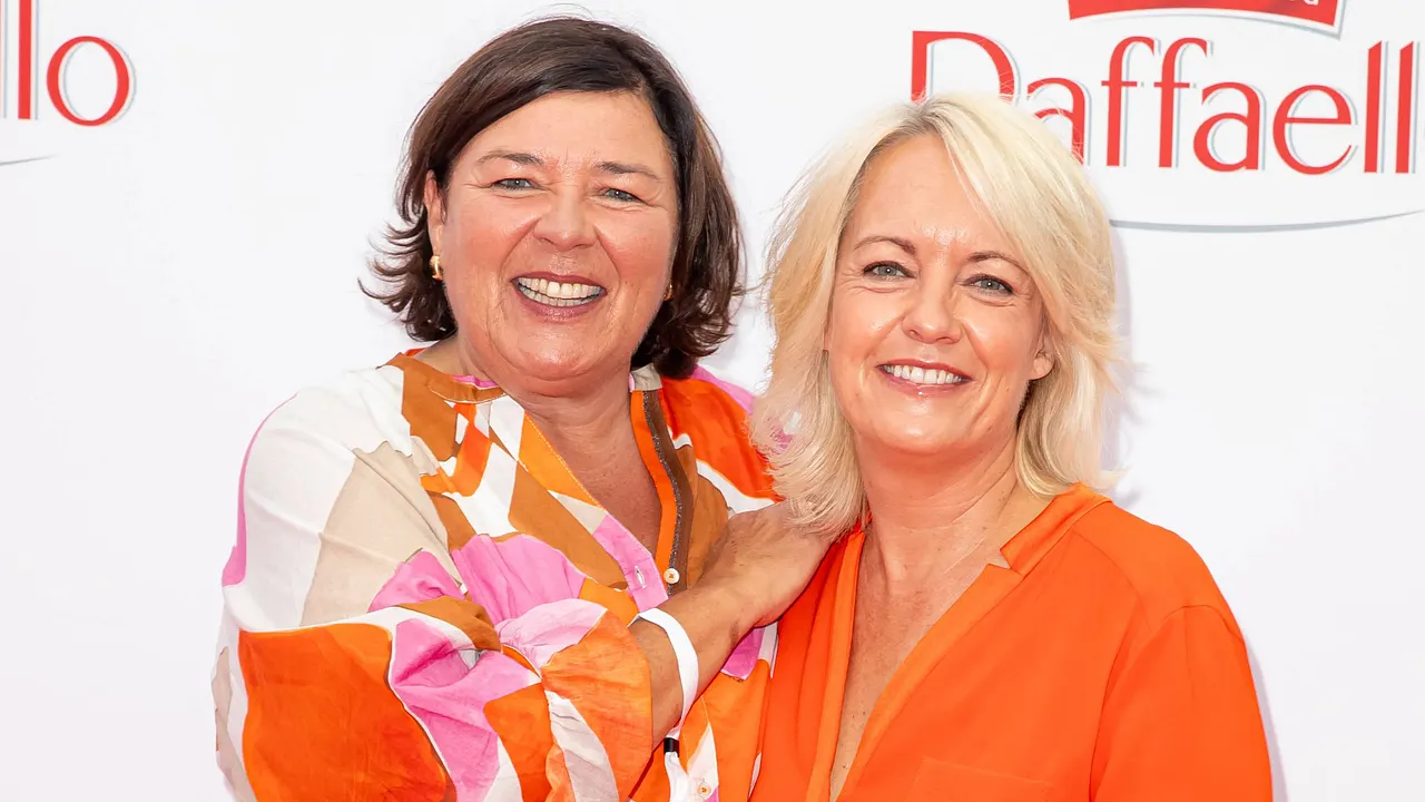 Vera Int-Veen und Ehefrau Christiane Obermann
