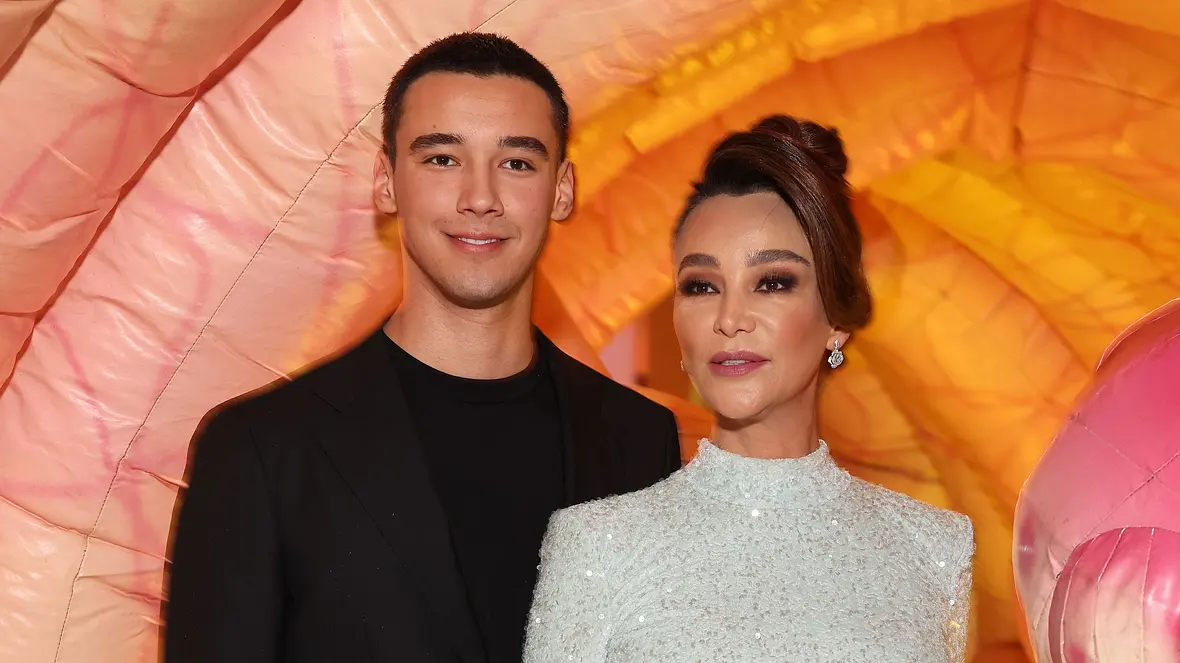 Verona Pooth und Sohn San Diego