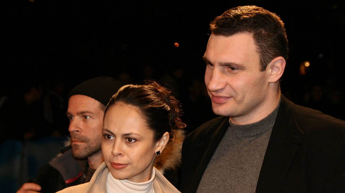 Vitali und Natalia Klitschko