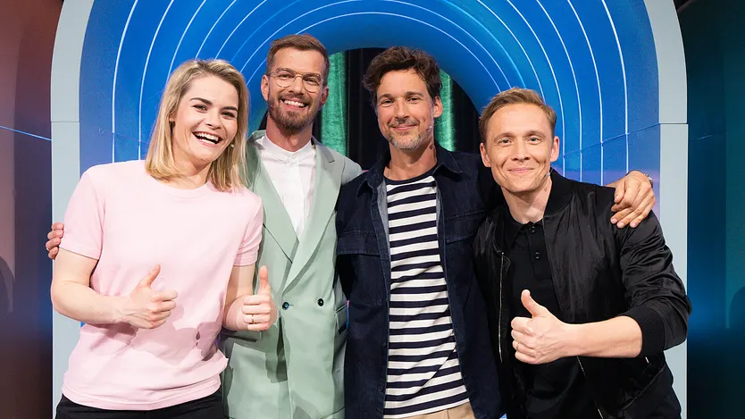 Hazel Brugger; Joko Winterscheidt; Florian David Fitz; Matthias Schweighöfe