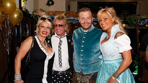 Ginger Costello, Bert Wollersheim, Willi Herren, Jasmin Herren - Foto: imago