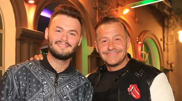 Willi Herren und Sohn Stefano
