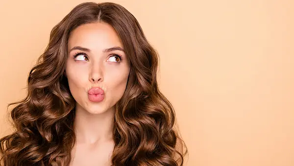 Wimpernlifting Set an einem Model