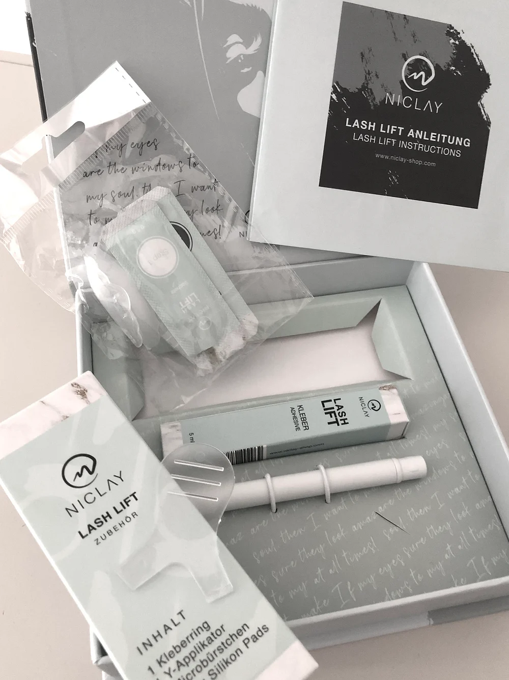 Wimpernlifting Set von Niclay Wimpernlifting Set von Niclay