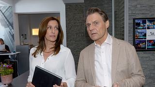 Ulrike Frank und Wolfgang Bahro - Foto:  RTL/ Rolf Baumgartner