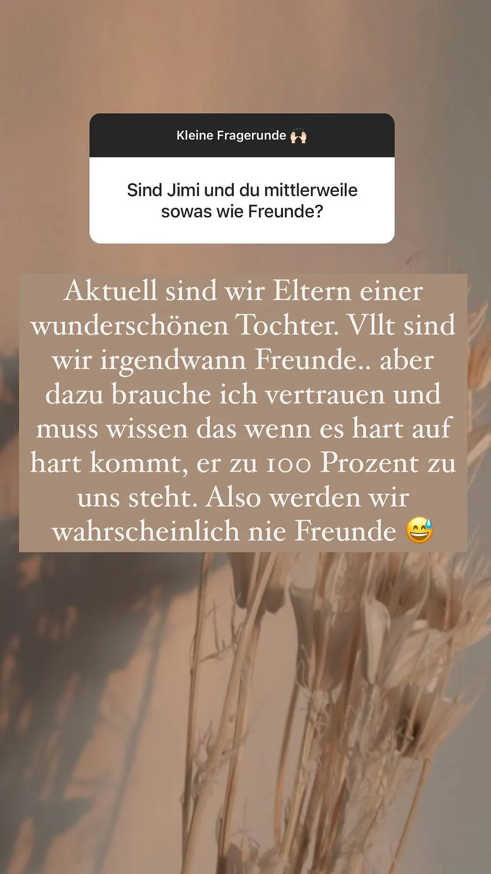 Yeliz Koc über Jimi Blue Ochsenknecht Yeliz Koc über Jimi Blue Ochsenknecht