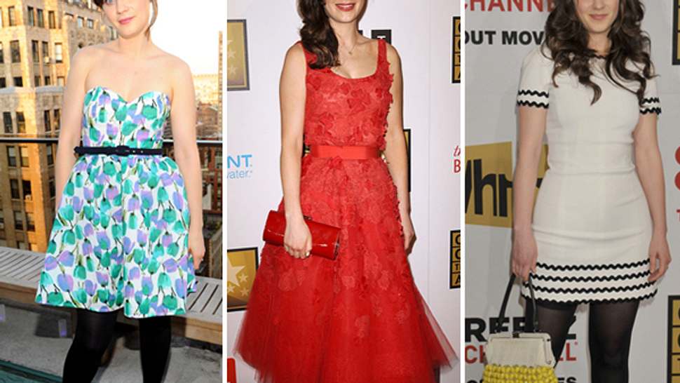 Star-Style: Mädchenhaft wie Zooey Deschanel - Bild 1 - Foto: Getty Images